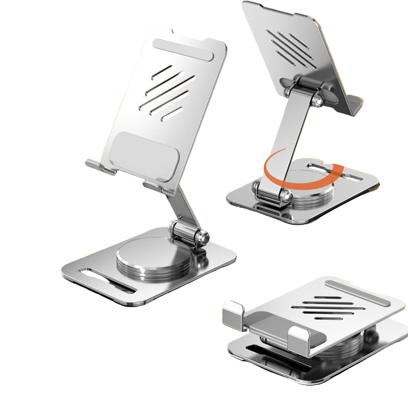 360° Adjustable Metal Phone Stand - Desktop Tablet Holder for Phone/Tablet All Devices